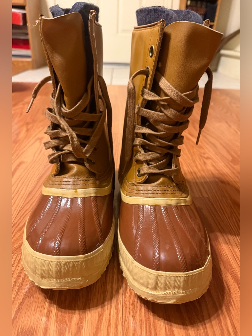 Vintage Kaufman Sorel Premium Winter Pac Boots Size 7 Made In Canada Duck Boots